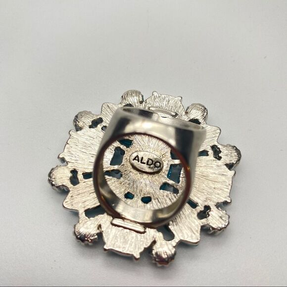 Aldo Turquoise Statement Southwest Ring size 7‎ - Picture 4 of 13